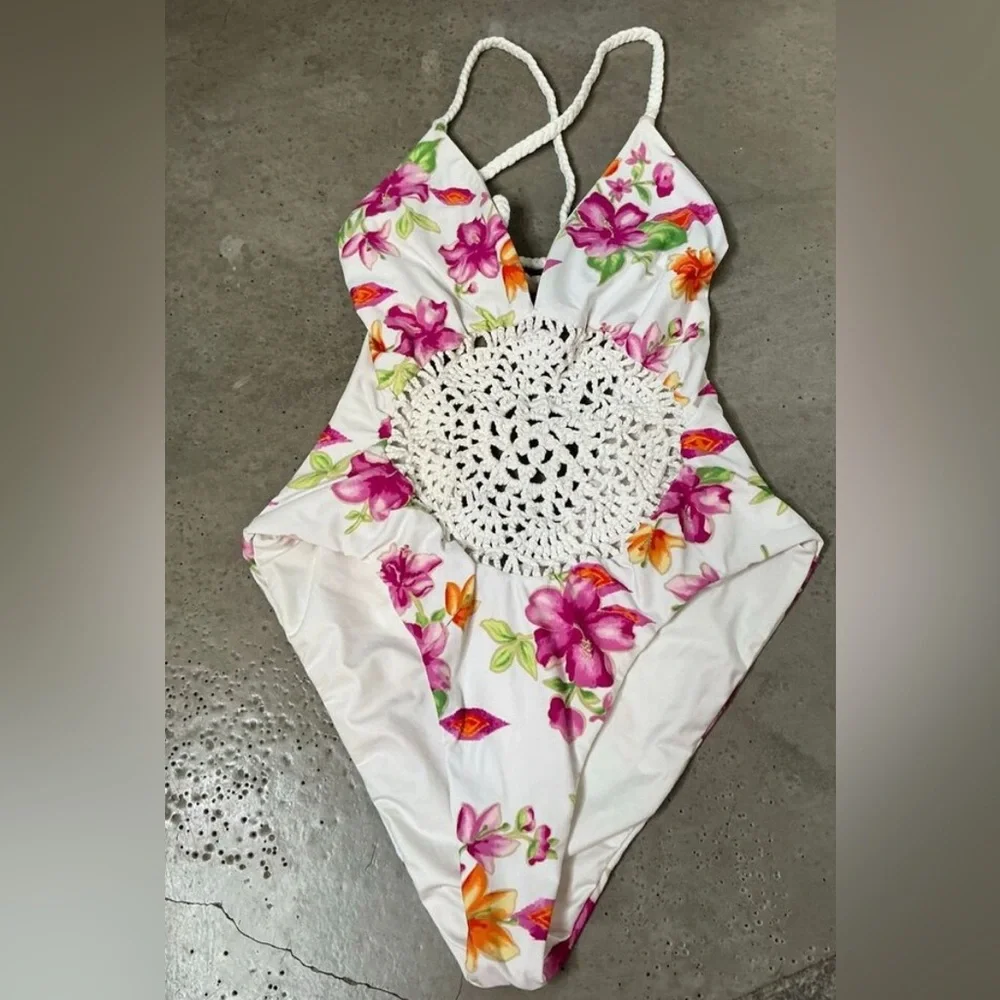Frankie's Bikinis Poppy One-Piece Swimsuit